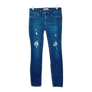 PacSun Jeans BullHead 'Denim Leggings' Distressed Sz 28